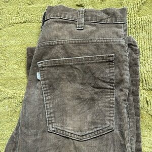 Vintage White Tab Levi’s Corduroy Pants - Brown